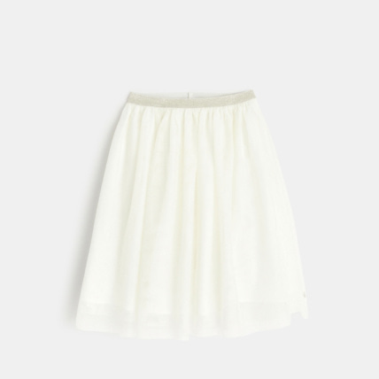 Avis Jupe ballerine en tulle pailleté blanches fille OKAIDI 1