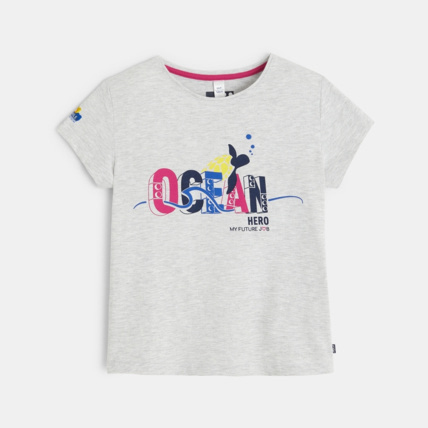 Avis T-shirt à motif LEGO® gris fille OKAIDI 2