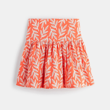 Avis Jupe évasée rouge fille OKAIDI 1