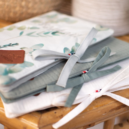 Avis Protège carnet de santé bébé en coton, Eucalyptus Sevira Kids 4