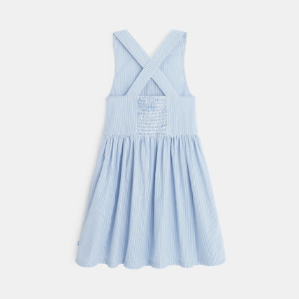 Avis Robe bain de soleil rayée bleue fille OKAIDI 2