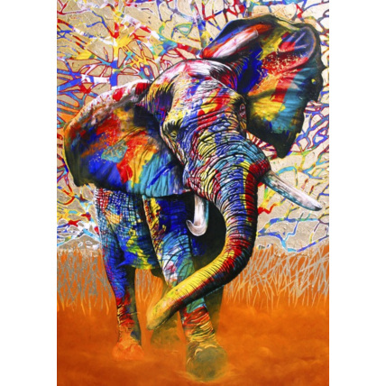 Avis Puzzle African Colours BLUEBIRD PUZZLE 1