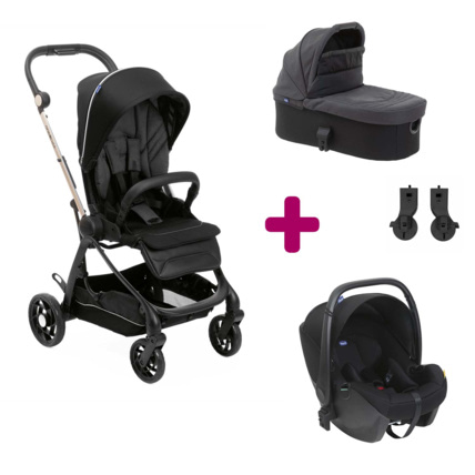 Avis Poussette Trio One4Ever Nacelle + Siège auto Kory Chicco 1