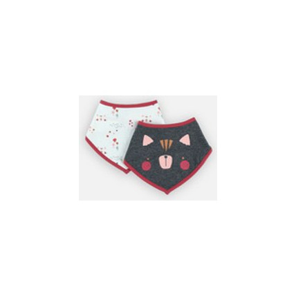 Avis Set de 2 bavoirs bandana en coton NOUKIE'S 2