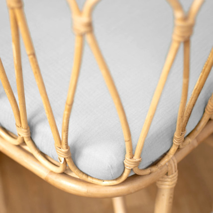 Avis Lot de 3 draps housse berceau en gaze de coton Sevira Kids 5