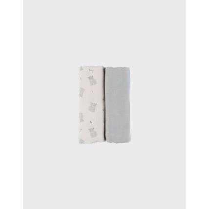 Avis Lot de 2 langes Fluffy, Orso et Lily NOUKIE'S 1