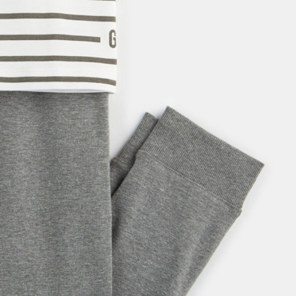 Avis Pyjama en jersey doux gris garçon OKAIDI 4