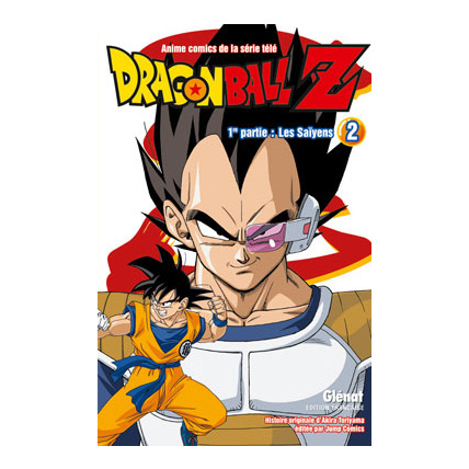Avis Dragon Ball Z - 1re partie - Tome 2 - Les Saïyens GLENAT 1