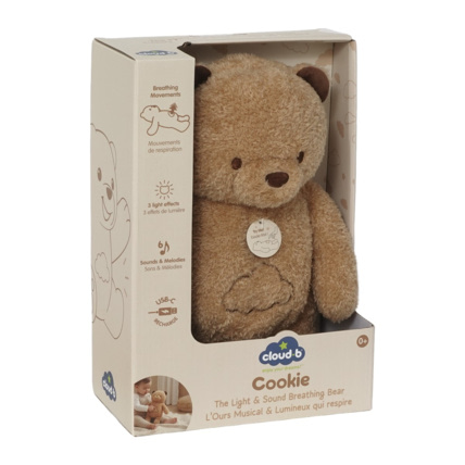 Avis Peluche musicale Cookie™ l'Ours qui respire Cloud b 5