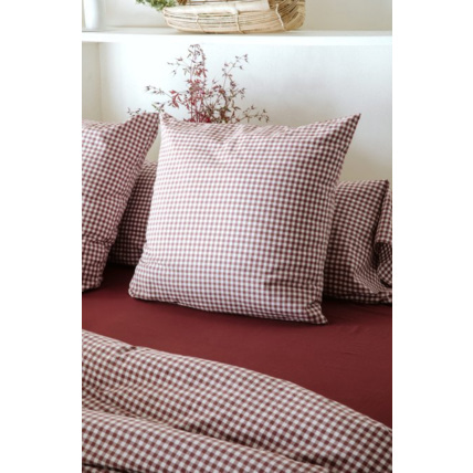 Avis Taie d'oreiller percale de coton bio Vichy KADOLIS 9