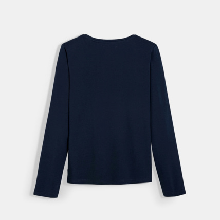 Avis T-shirt fantaisie bleu fille OKAIDI 2