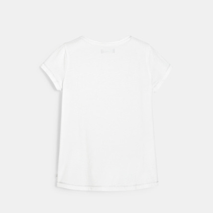 Avis T-shirt uni blanc fille OKAIDI 2