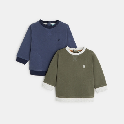Avis Sweat maille molleton uni OBAÏBI 1