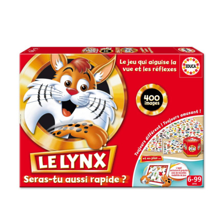 Avis Jeu de société Lynx 400 images et applis pour tablette Educa 1