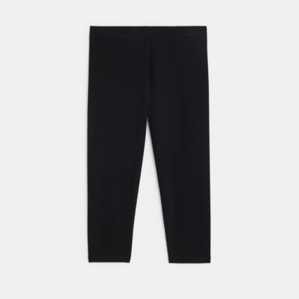 Avis Legging court en jersey noir fille OKAIDI 2