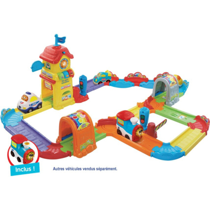 Avis Tchou-Tchou bolides Circuit train et sa gare éducative VTech 1