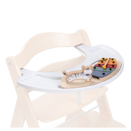 Avis Plateau de jeu pour chaise haute Alpha Play Music Hauck 1