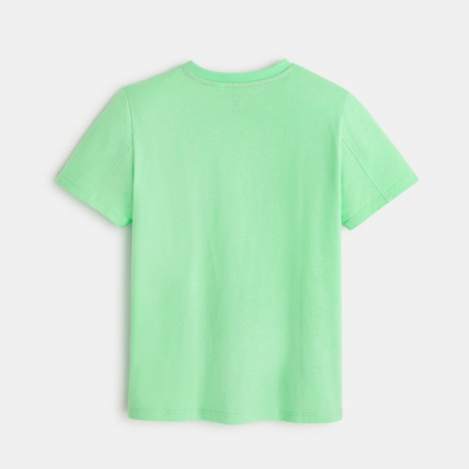 Avis T-shirt motif brodé vert garçon OKAIDI 4