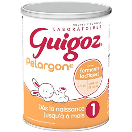 Avis Pelargon 1 Lait bébé en poudre 1er âge Guigoz 1
