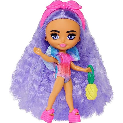 Avis Barbie - Poupée Extra Cool Mini Minis - Tenue de plage BARBIE 1