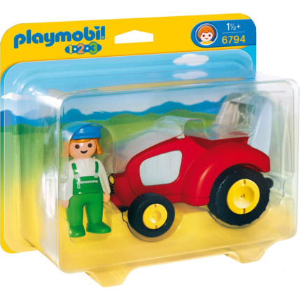 Avis Playmobil 1.2.3 - Agricultrice avec tracteur PLAYMOBIL 1