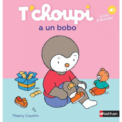 Avis Livre T'choupi a un bobo NATHAN 1