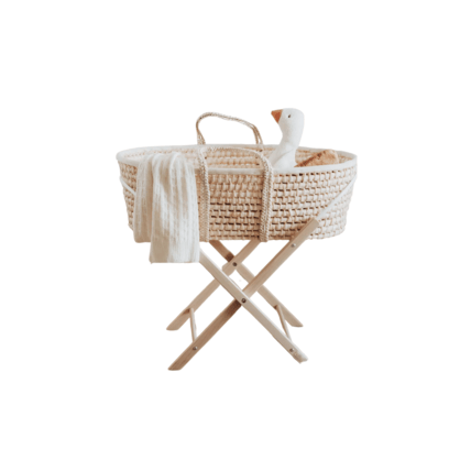 Avis Couffin avec Matelas, Parure et Support Fixe Mon Lit Cabane 1