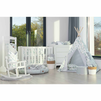 Avis Tipi tente enfant avec tapis, Eucalyptus Sevira Kids 5