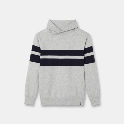 Avis Pull rayé gris garçon OKAIDI 1