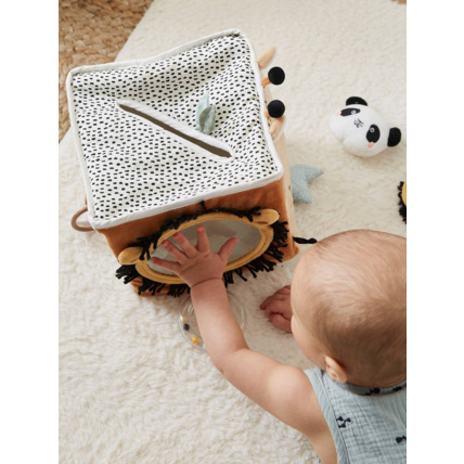 Avis Grand cube d'activités en tissu TANZANIE Vertbaudet 2