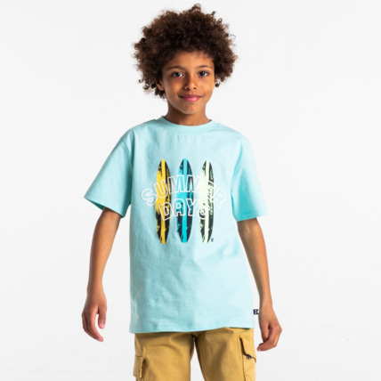 Avis T-shirt manches courtes à motif bleu garçon OKAIDI 1