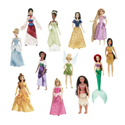 Avis Lot de 12 poupées Princesses DISNEY 1