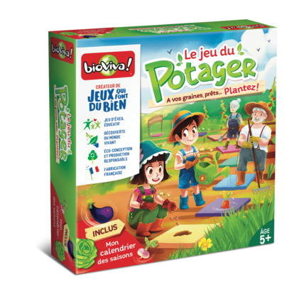 Avis Jeu éducatif Le Jeu du Potager BIOVIVA 1