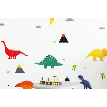 Avis Stickers dinosaures colorés Mon Lit Cabane 2