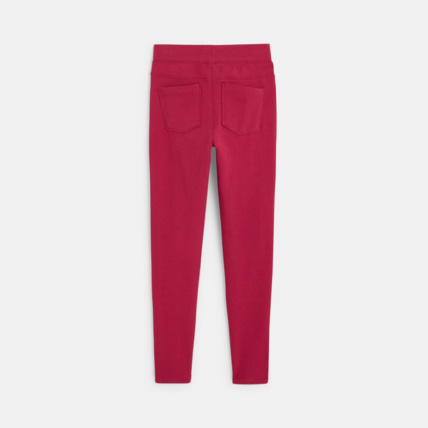 Avis Jeggings unis en jersey milano rose fille OKAIDI 3