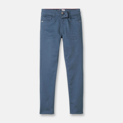 Avis Pantalon skinny hyper stretch bleu garçon OKAIDI 1
