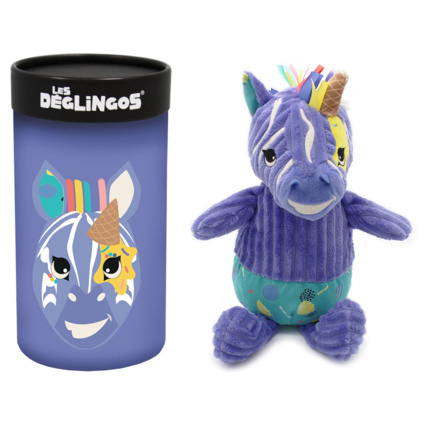 Avis Peluche grand simply Kiprokos le zèbre LES DEGLINGOS 1