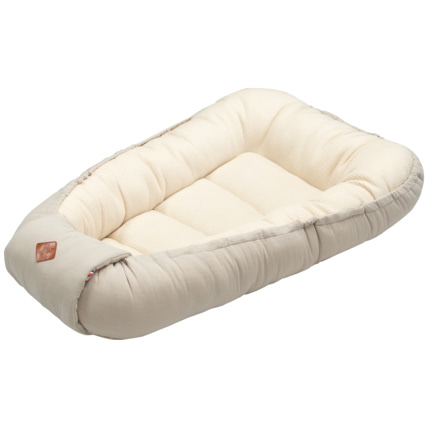 Cocon Réducteur De Lit Bébé Sevira Kids - Nid D'abeille Coton - Made In France - Naissance à 9 Mois