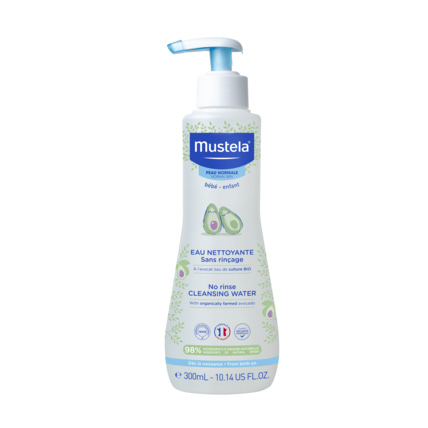 Avis Eau nettoyante sans rinçage à l'avocat bio Mustela 1