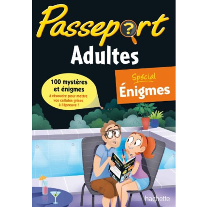 Avis Passeport Adultes - Spécial Enigmes - Cahier de vacances Hachette Éducation 1