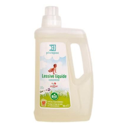 Avis Lessive liquide certifiée ecocert PIWAPEE 1