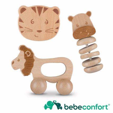Avis Coffret éveil bois naturel Bebeconfort 1