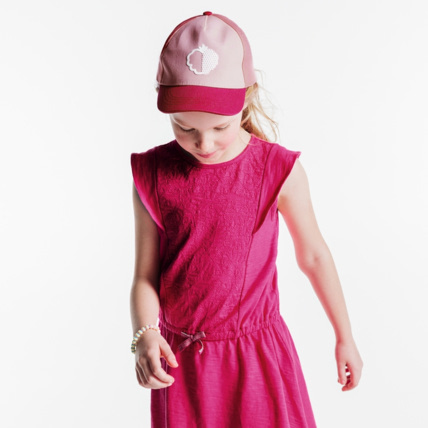 Avis Casquette toile bicolore rose fille OKAIDI 1