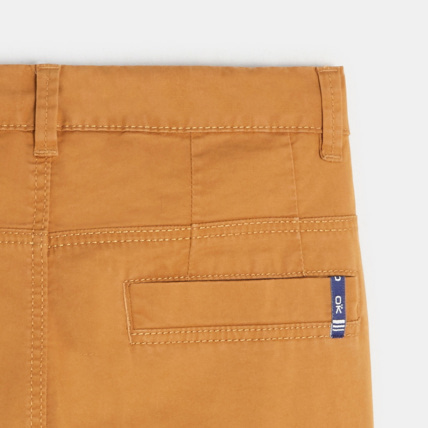Avis Pantalon relax fit stretch beige garçon OKAIDI 4