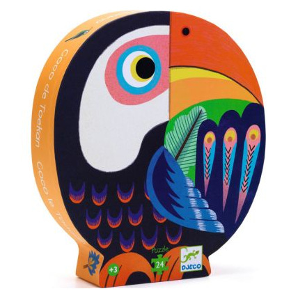 Avis Puzzle Coco le toucan - 24 pièces DJECO 1