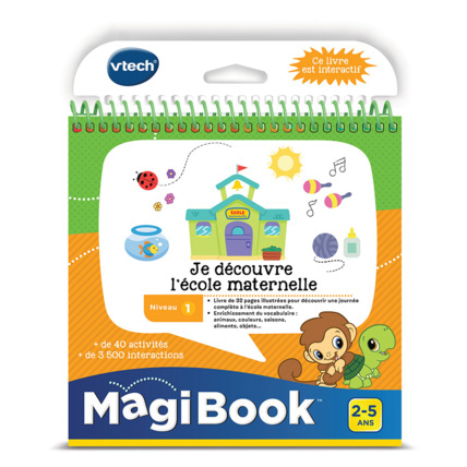 Avis Magibook - Je découvre l'école maternelle VTech 1