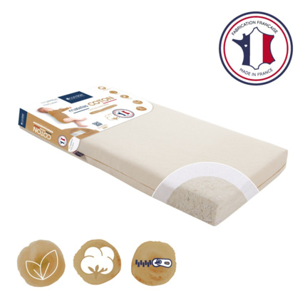 Avis Matelas bébé  Coton - 60x120cm CANDIDE 5