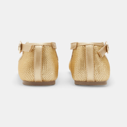 Avis Ballerine à sequins dorés jaunes fille OKAIDI 5