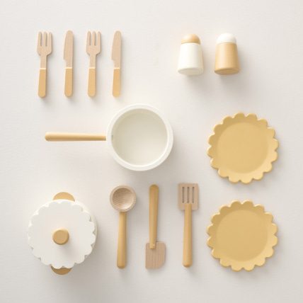 Avis Cuisine En Bois Enfant Noyer Petite Amélie 2