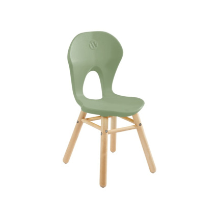 Avis Chaise coque easy 4 pieds bois Wesco 1
